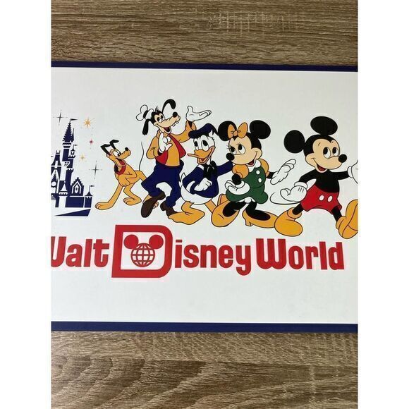 Walt Disney World 2023 Map‎ Board 50th Anniversary Celebration Decor Parks 17x11 - Picture 4 of 9